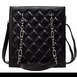 Beautiful black Quilted bag